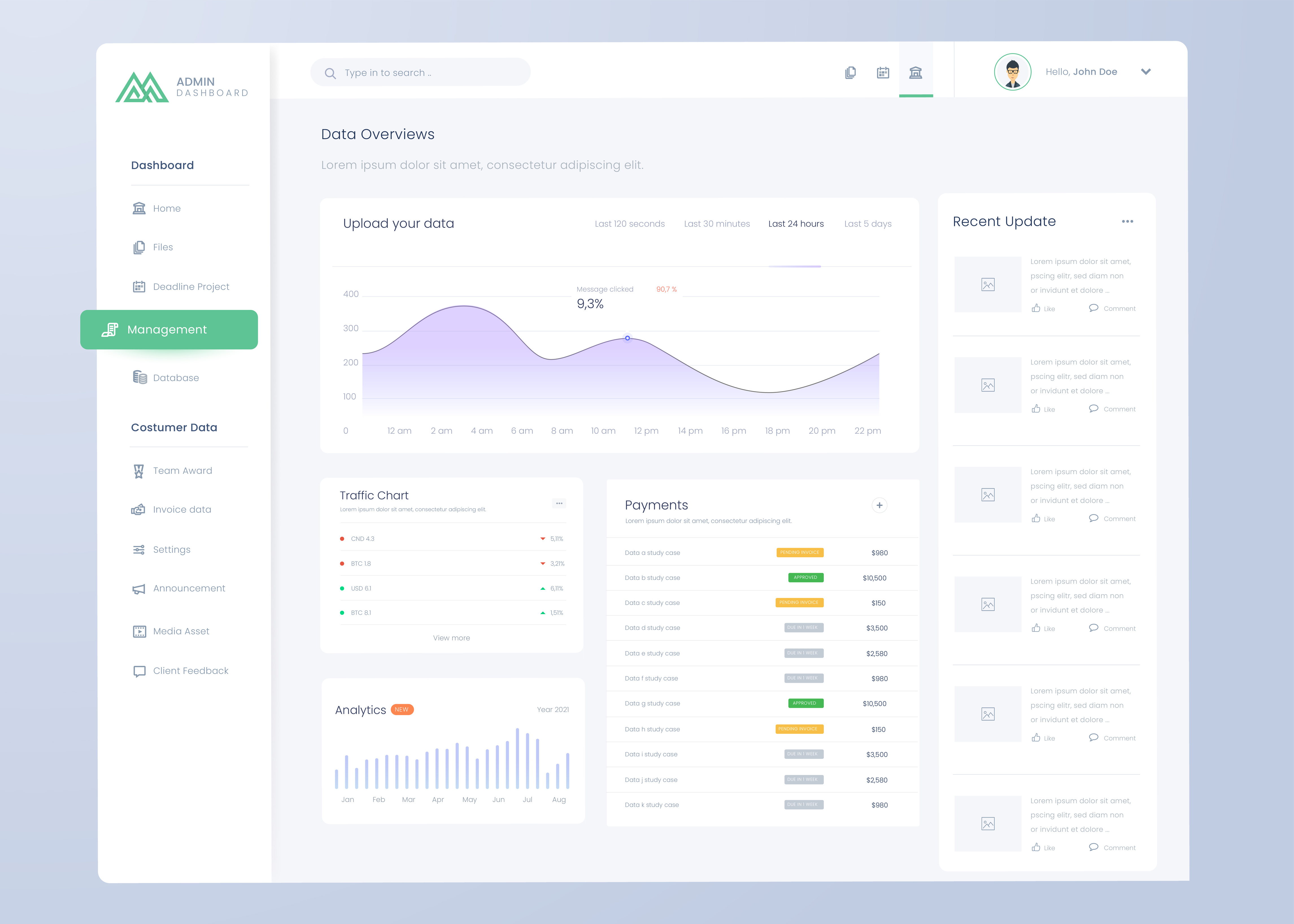 Modern web application development showing code editor, database schema, and responsive app interfaces across multiple screens
